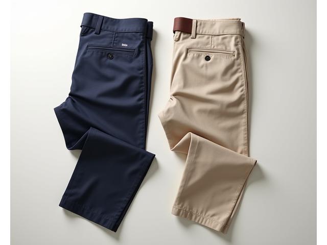 Pilihan celana pria seperti chino, formal, dan jeans premium dengan fitting sempurna.